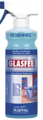 Dr. Schnell Glasfee Glasreiniger, Mit Sprühaufsatz, 500 ml