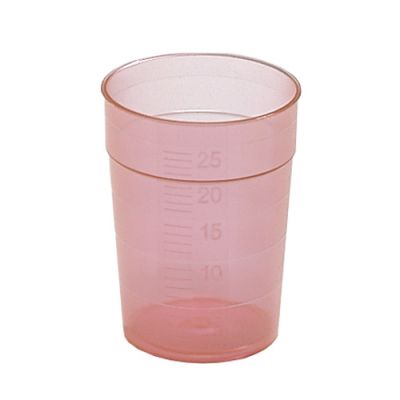 melipul Einweg-Medikamentenbecher aus PP, 150 Stück, 25 ml