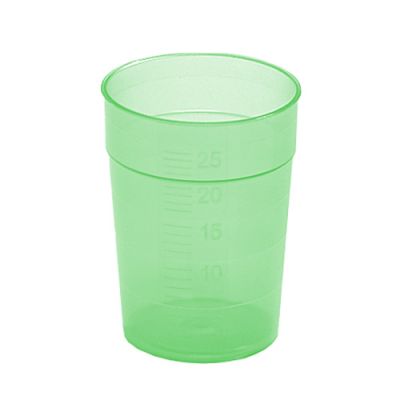melipul Einweg-Medikamentenbecher aus PP, 150 Stück, 25 ml