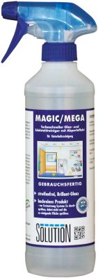 MAGIC/MEGA Glas- und Edelstahlreiniger, 1 Flasche, 500 ml
