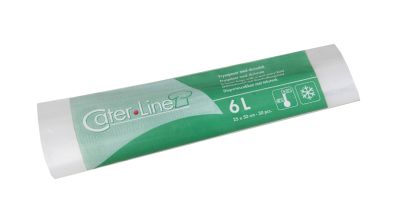 Gefrierbeutel, 34 my, 30 Stück pro Rolle, 25 x 50 cm/ 6 Liter