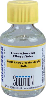 Solufresh Duftkonzentrat Neutrasol Omni, Pflege/Inko, 4 Flaschen + Vliesträger, 100 ml