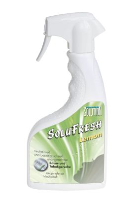 Solufresh Raum- Tabak, Lemon, Gegen Raum- und Tabakgerüche, 500 ml