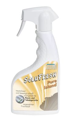 Solufresh Raum- Tabak, Pure Island, Gegen Raum- und Tabakgerüche, 500 ml