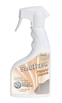 Solufresh Raum- Tabak, Happy Home, Gegen Raum- und Tabakgerüche, 500 ml