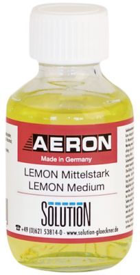 Aeron Duftkonzentrat Lemon, mittelstark, 4  Flaschen+ Vliesträger, 100 ml