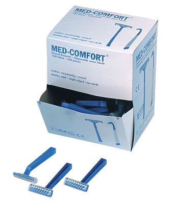 Einmalrasierer, einschneidig, 100 Stück