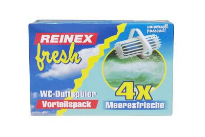 Reinex WC-Duftspüler Meeresfrische, 4 Stück / Packung