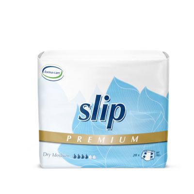 forma-care slip premium dry M Tag, 4 x 20 Stück, Umfang: 75 - 110 cm, medium