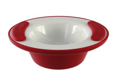 ORNAMIN Thermoschale 203, Randfüllmenge 200 ml, aus Melamin PP/TPE, 1 Stk, 19 x 6 cm