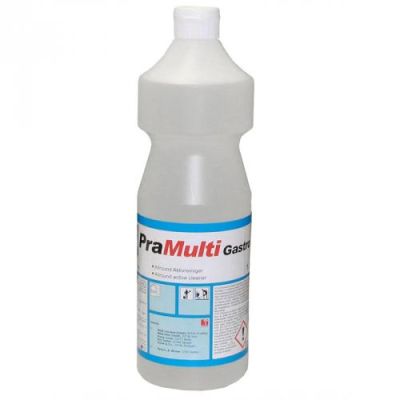 PraMulti Gastro alkalischer Oberflächenreiniger, für den Gastrobereich, 1 Flasche, 1 Liter