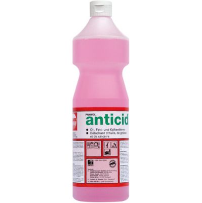 Anticid, Öl-, Fett und Kalkentferner, 1 Flasche, 1 Liter