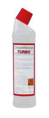 Closettbeize Turbo, WC-Grundreiniger, Schräghalsflasche, 750 ml