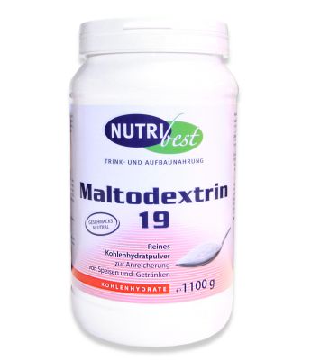 Nutribest Maltodextrin 19 Pulver, 1 Dose, 1100 g
