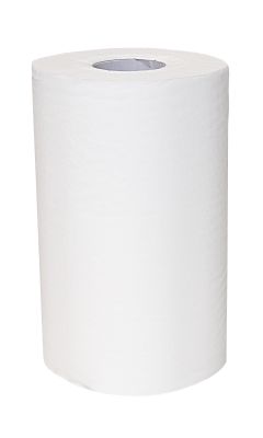 Handtuchrolle Mini Zellstoff 1-lagig 23 g, unperforiert, Innenabrollung, 120 m x 20,3 cm