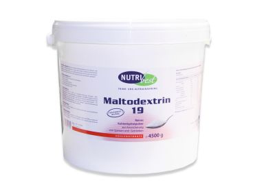 Nutribest Maltodextrin 19 Pulver, 1 Eimer, 4500 g