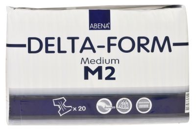 Delta-Form M2, 4 x 20 Stück, Umfang: 70 - 110 cm, medium