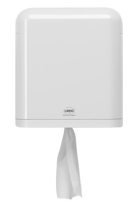 WEPA CENTERFEED PLUS Handtuchrollenspender, DoubleAction Innenabrollung,bis 20cm Durchmesser, 257 x 281 x 226 mm