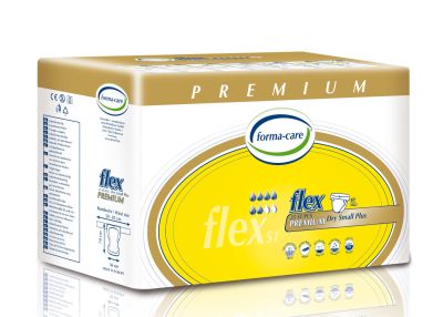 forma-care flex premium dry Small Plus, 3 x 25 Stück, Umfang: 50 - 85 cm, 1600 ml, small