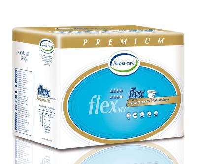 forma-care flex premium dry medium super, 3 x 22 Stück, Umfang: 65 - 115 cm, 2400 ml, medium