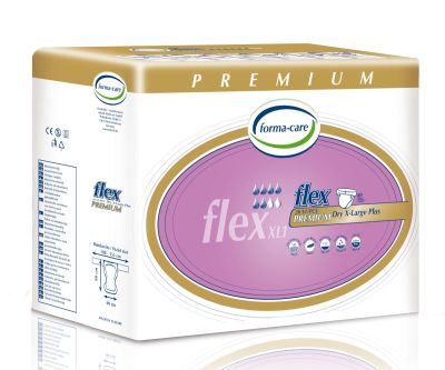 forma-care flex premium dry x-large plus, 3 x 20 Stück, Umfang: 100 - 155 cm, 2400 ml, x-large