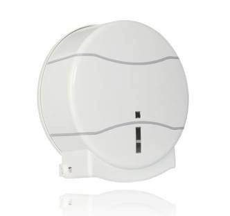 Rico Midi Jumbo Toilettenpapierspender, Kunststoff, für Rollen bis 280 mm DM, 34,5 x 31 x 13 cm