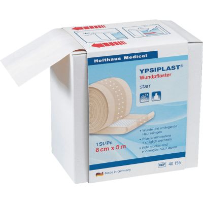 YPSIPLAST Wundpflaster, starr, Spenderbox, 1 Rolle, 6 cm x 5 m