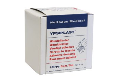 YPSIPLAST Wundpflaster, starr, Spenderbox, 1 Rolle, 8 cm x 5 m