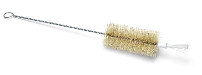 Flaschenbürste, gedreht, reine Naturborste, mit Bündel für 1 Liter Flaschen, 58 mm/50 cm