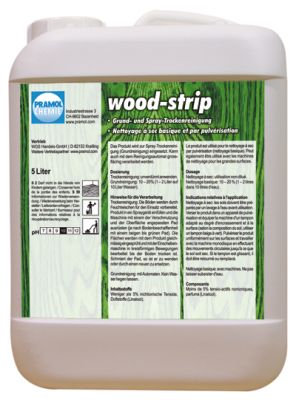 wood-strip Grundreinigung, für versiegeltes oder geöltes Parkett, 5 Liter