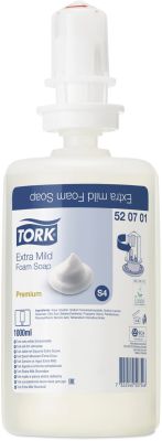 Tork Premium Schaumseife "extra mild", S4 - Schaumseifen System, unparfümiert, 1 Liter