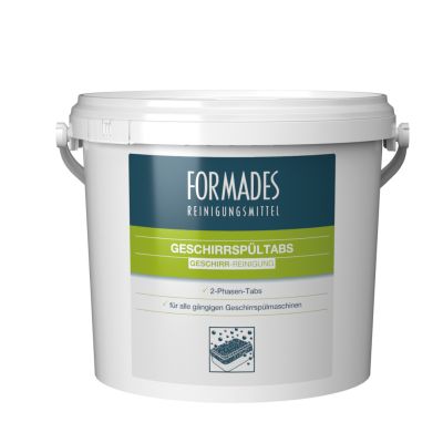 FORMADES Geschirrspültabs, 160 Stück / Eimer
