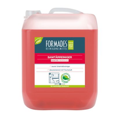 FORMADES FREE Sanitärreiniger, Kennzeichnungsfrei, 10 Liter