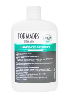 FORMADES Derm Med Händedesinfektion, begrenzt viruzid, 1 Kittelflasche, 150 ml