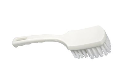 Hygiene Stielbürste, Besatz: weiß, hart, 27 cm