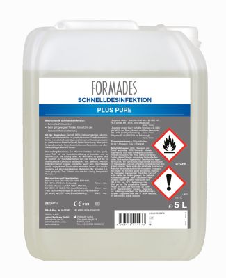 FORMADES Schnelldesinfektion PLUS Pure, 1 Kanister, 5 Liter