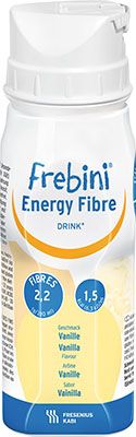 Frebini energy fibre DRINK, mit Ballaststoffen, Hochkalorisch, Vanille, EasyDrink, 24 x 200 ml