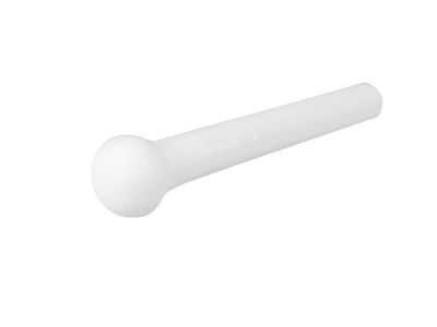 Pistill, Hartporzellan für Mörser, 2,4 cm Kopfdurchmesser, 10 cm
