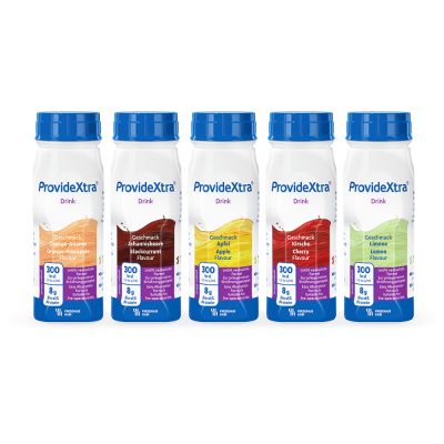 ProvideXtra DRINK, ohne Ballaststoffe&Milcheiweiß , Hochkalorisch, Mischkarton, EasyBottle, 24 x 200 ml