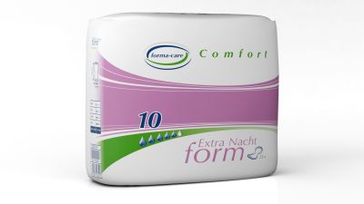 forma-care form comfort extra Nacht, 5 x 25 Stück, 70 x 35 cm