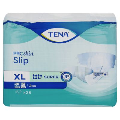 TENA ProSkin Slip Super XL ConfioAir, 3 x 28 Stück, Umfang: 120 - 160 cm, xlarge