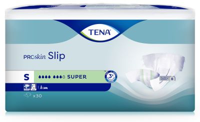 TENA ProSkin Slip Super S ConfioAir, 3 x 30 Stück, Umfang: 56 - 85 cm, small