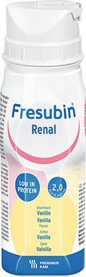 Fresubin renal, mit Ballaststoffen, Hochkalorisch, Vanille, EasyDrink, 24 x 200 ml
