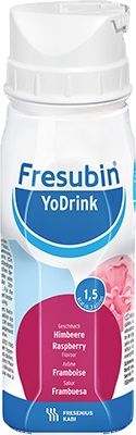 Fresubin YoDrink, ohne Ballaststoffe, Hochkalorisch, Himbeere, EasyDrink, 24 x 200 ml
