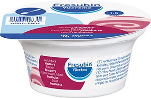 Fresubin YOcrème, ohne Ballaststoffe, Hochkalorisch, Himbeere, Plastikbecher, 24 x 125 g