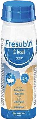 Fresubin 2 kcal DRINK, ohne Ballaststoffe, Hochkalorisch,Champignon, EasyBottle mit Trinkhalm, 24 x 200 ml