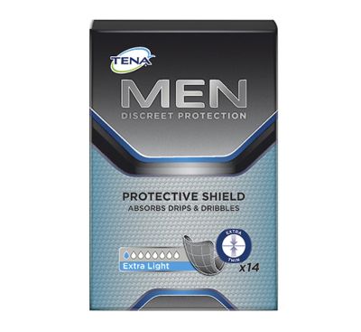 TENA MEN Active Fit Level 0, 8 x 14 Stück / 3mm dünn, 18 x 15 cm