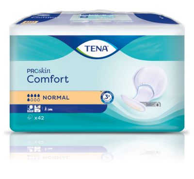TENA ProSkin Comfort Normal ConfioAir, 3 x 42 Stück, 53 x 29 cm