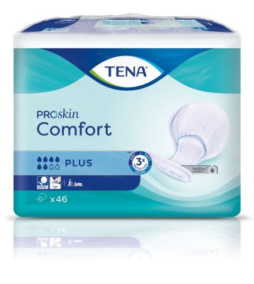 TENA ProSkin Comfort Plus ConfioAir, 2 x 46 Stück, 64 x 35 cm