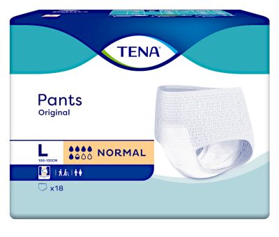 TENA Pants original normal L, 4 x 18 Stück, Umfang:100 - 135cm, large